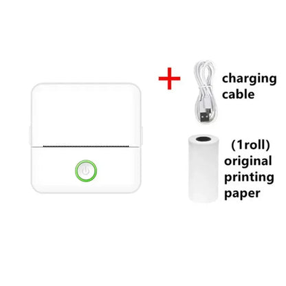 Mini portable thermal printer wireless printer with bluetooth compatible with android and ios Confort Connecté