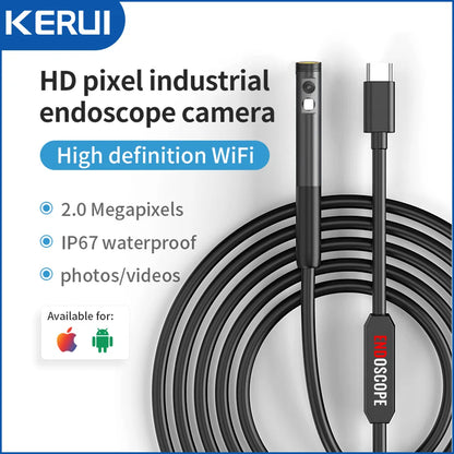 KERUI 2MP - Endoscope pour Android et Iphone - Confort Connecté