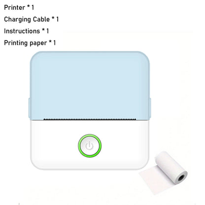 Mini portable thermal printer wireless printer with bluetooth compatible with android and ios Confort Connecté