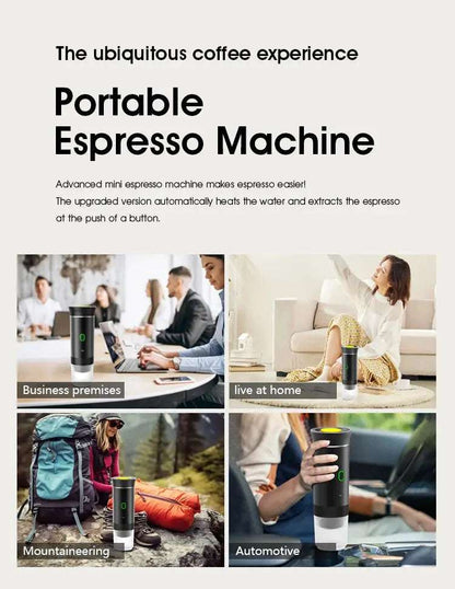 Espresso Nomade - Profitez d’un café riche et intense où que vous soyez! - Confort Connecté